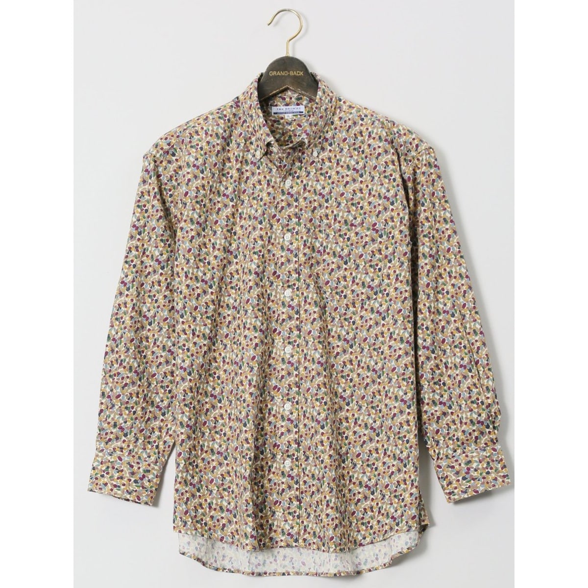 大きいサイズ】【日本製】【綿リップル】【吸水速乾】ボタンダウン半袖