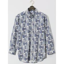 グランバック(GRAND-BACK)の【大きいサイズ】CLASSIC THE BROWNS 日本製 綿100％ ボタンダウン長袖シャツ