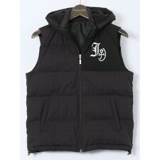 グランバック(GRAND-BACK)の【大きいサイズ】カステルバジャック/CASTELBAJAC フード脱着 ダウンベスト