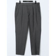 グランバック(GRAND-BACK)の【大きいサイズ】グランバック/GRAND-BACK ストレッチ デニム調 ワンタックスラックス