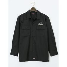 【大きいサイズ】ジュニュイン ディッキーズ 綿混ツイル ワークシャツ