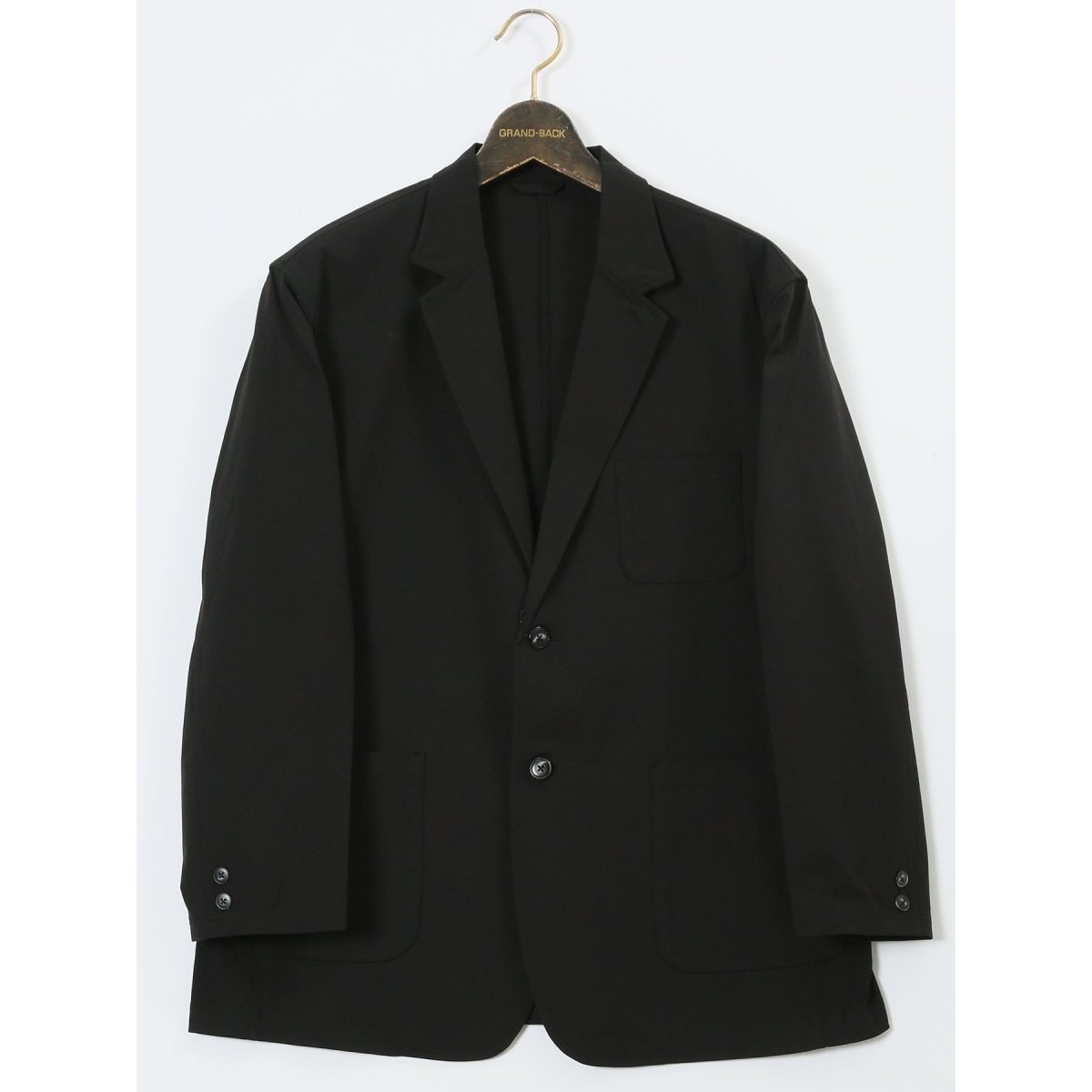 グランバック（GRAND−BACK）/【大きいサイズ】ルイシャブロン ドライストレッチ 2ボタンジャケット(セットアップ可能) 大きいサイズ】ルイシャブロン ドライストレッチ 2ボタンジャケット