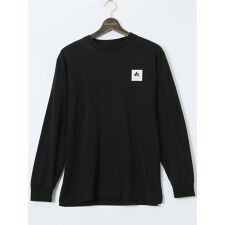 【大きいサイズ】ロゴス パーク 綿混天竺 クルーネック 長袖Ｔシャツ