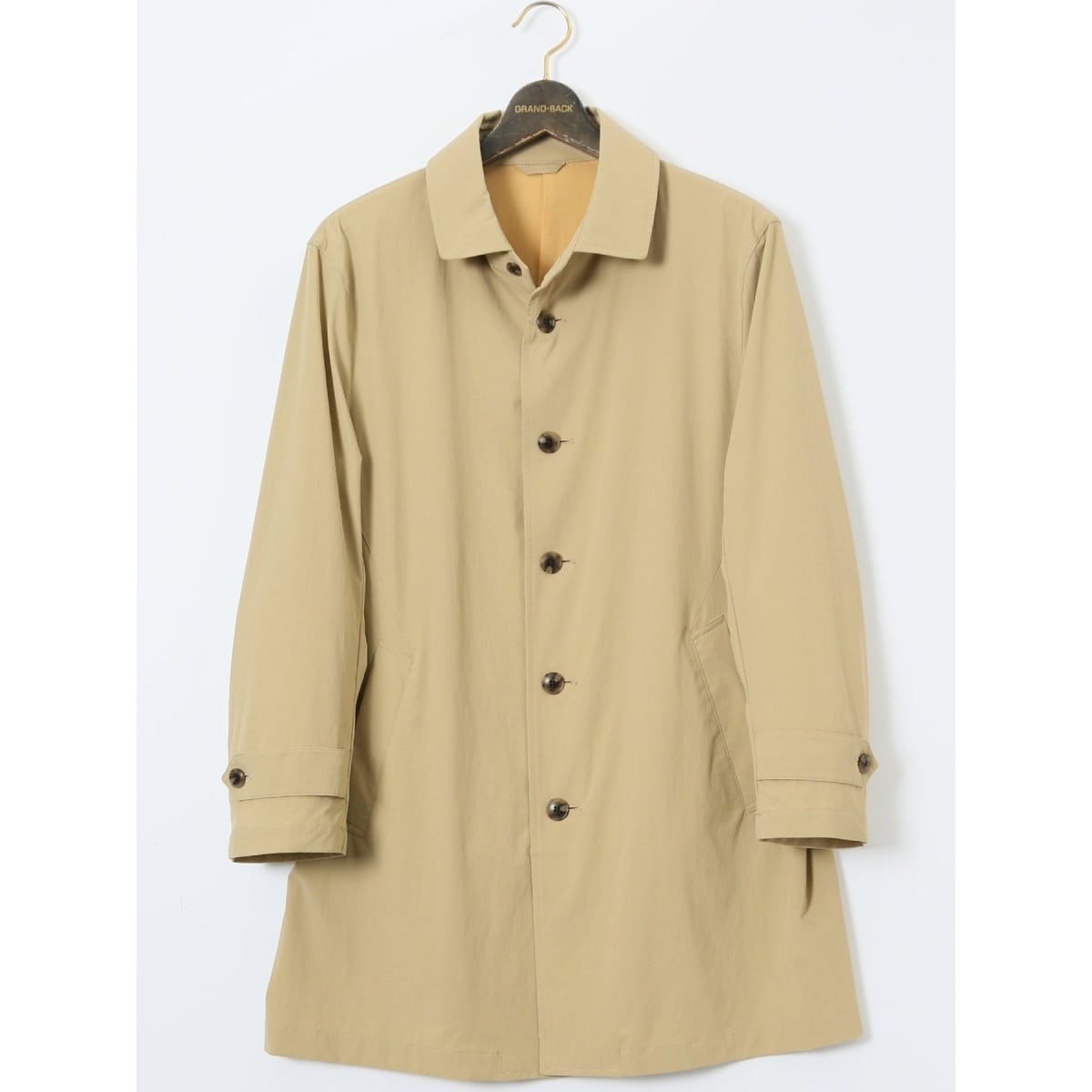 大きいサイズ】ジーステージ/G-stage ストレッチ撥水 ステンカラー