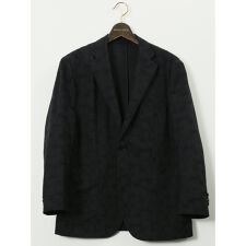 【大きいサイズ】グランバック マルゾット ウール混 小柄 2ボタン ジャケット