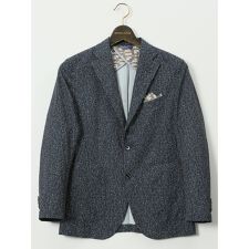 【大きいサイズ】ジーステージ エアーウィンドウ 2ボタン ジャケットト(セットアップ可能)