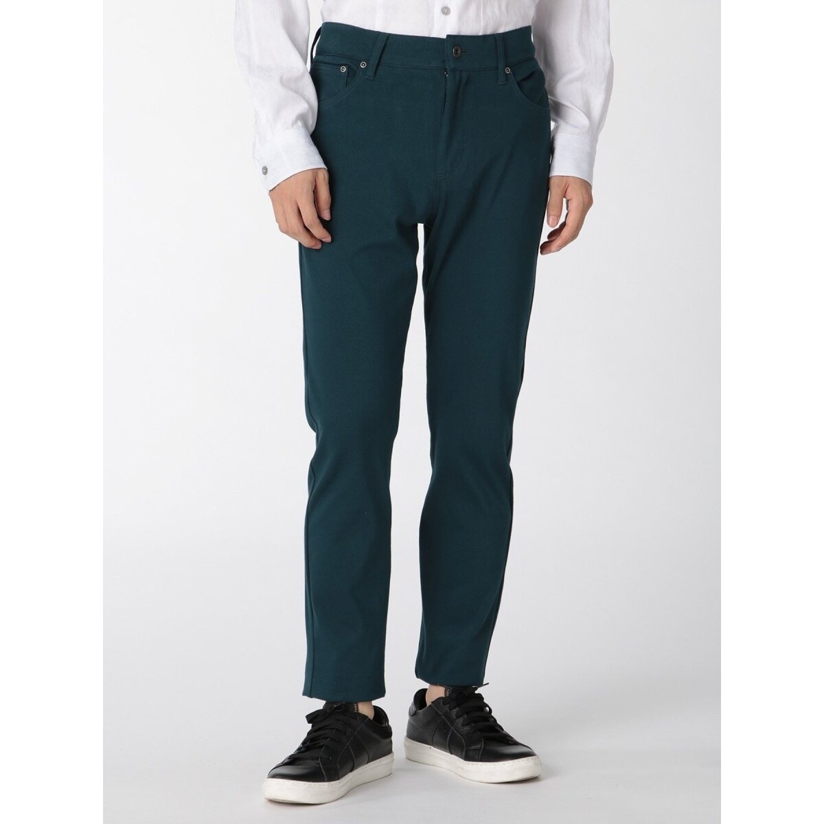 m.f.エディトリアル 抗菌ストレッチ 裏カラー スキニーパンツ | m.f.