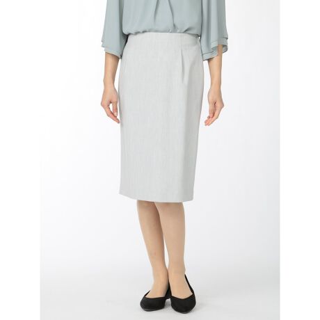 M F エディトリアル ポプリン セットアップ タイトスカート ライトグレー M F エディトリアル M F Editorial ファッション通販 マルイウェブチャネル