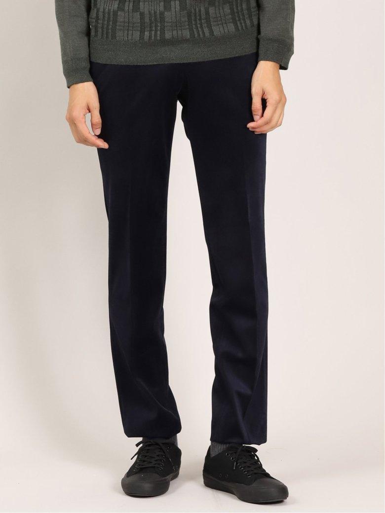 m.f.エディトリアル ウォッシャブル ノータック ビジネスパンツ ツイル