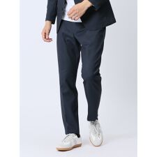 m.f.エディトリアル デニム調 ノータックパンツ(セットアップ可能)