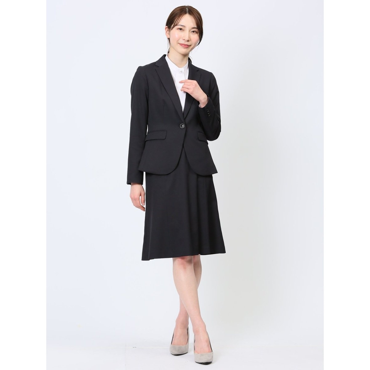 ストレッチ ウォッシャブル UV】m.f.エディトリアル 1釦7分袖