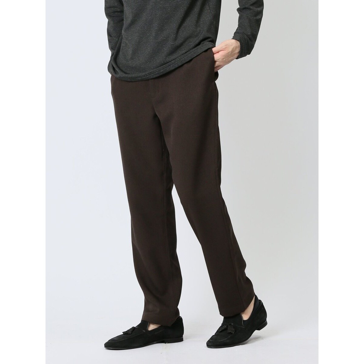 m．f．エディトリアル（m．f．editorial）/ストレッチ ツイル トラウザーパンツ ストレッチ ツイル トラウザーパンツ | m.f.エディトリアル(m.f.