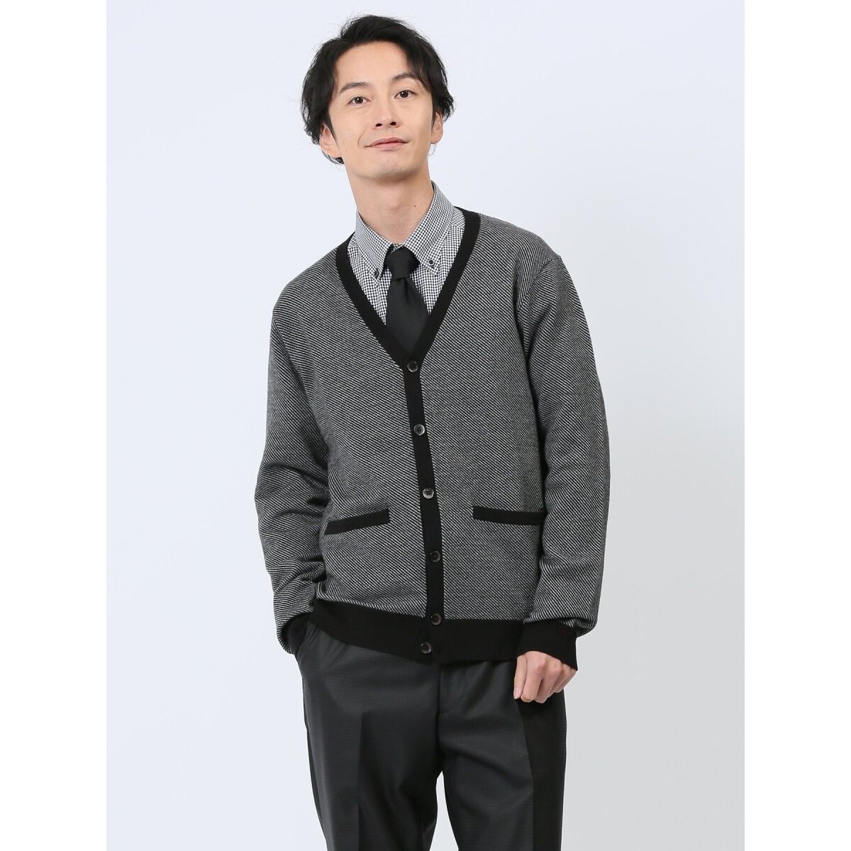 m．f．エディトリアル（m．f．editorial）/m．f．エディトリアル ふわもち カルゼ ニットカーディガン m.f.エディトリアル ふわもち カルゼ ニットカーディガン | m.f.