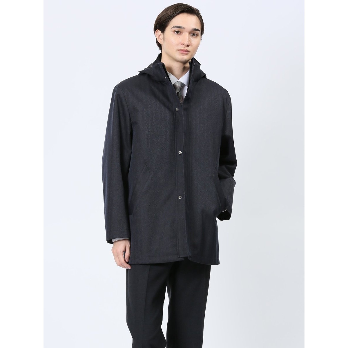 ストレッチ メルトン】タカキュー ダッフルコート | タカキュー(TAKA-Q