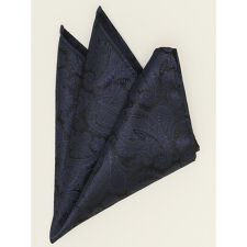 m.f.エディトリアル シルク混 ペイズリー柄 フォーマルチーフ