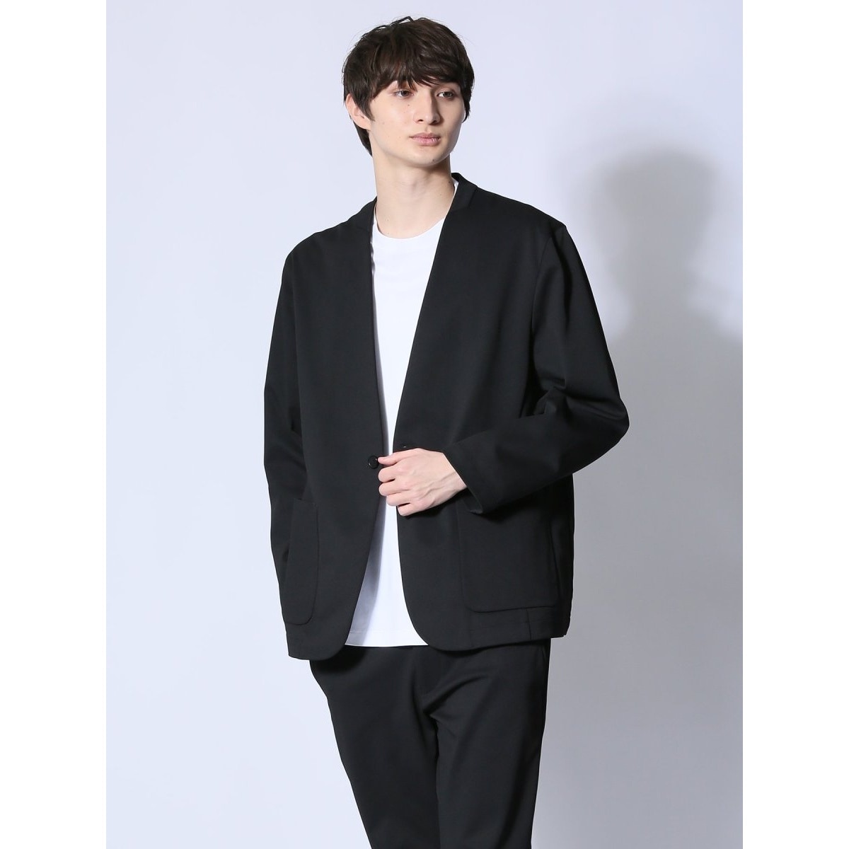 Epoche ノーカラージャケット Epoche ノーカラージャケット