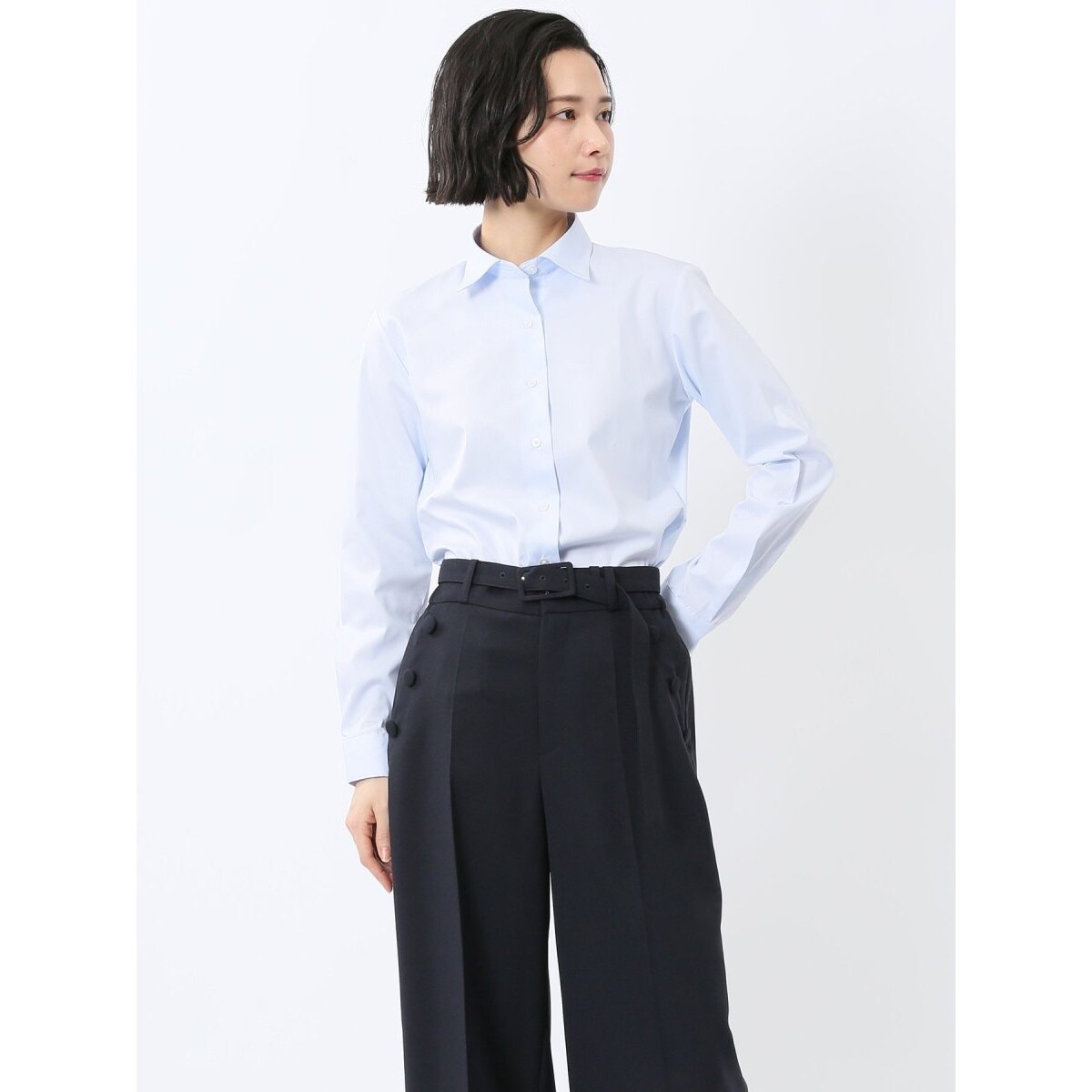 ストレッチ 形態安定 透け防止 UVカット】m.f.エディトリアル
