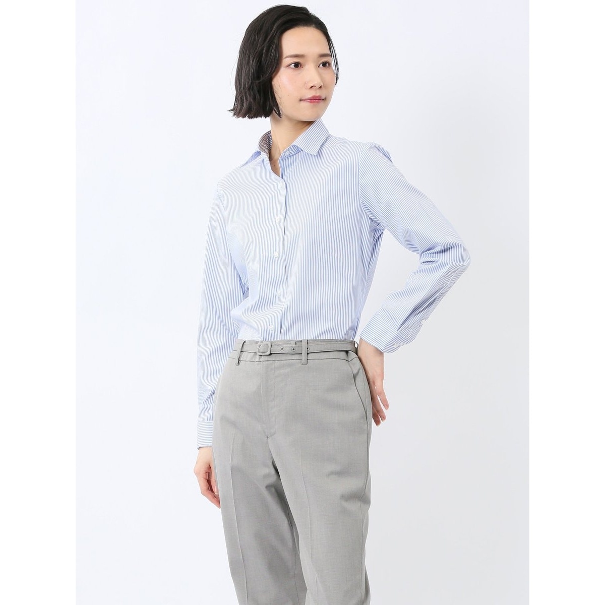 ストレッチ 形態安定 透け防止 UVカット】m.f.エディトリアル