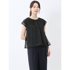 m.f.エディトリアル(m.f.editorial)のm.f.エディトリアル オーガンジー レイヤード プルオーバー