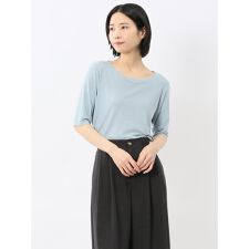 【ストレッチ】【ハンドウォッシャブル】イノウェーブ マイクロチュール 半袖Ｔシャツ