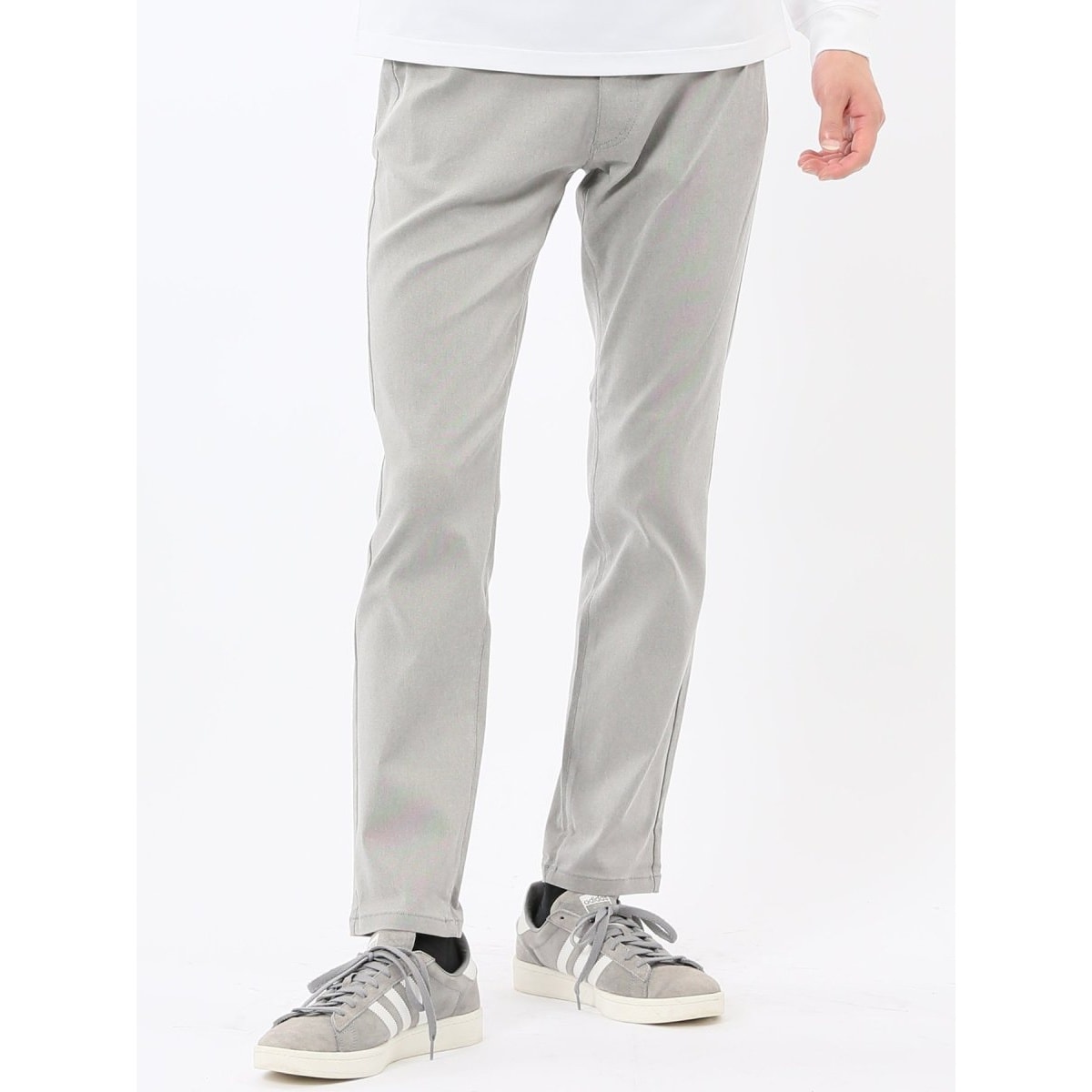 ストレッチツイル】m.f.エディトリアル ワンタック バルーンパンツ