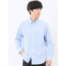 m.f.エディトリアル(m.f.editorial)の【綿混 オックス】m.f.エディトリアル ボタンダウン 長袖シャツ