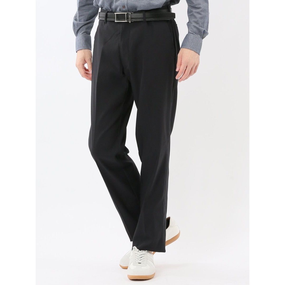 ストレッチ 別珍】m.f.エディトリアル ツータックスラックス