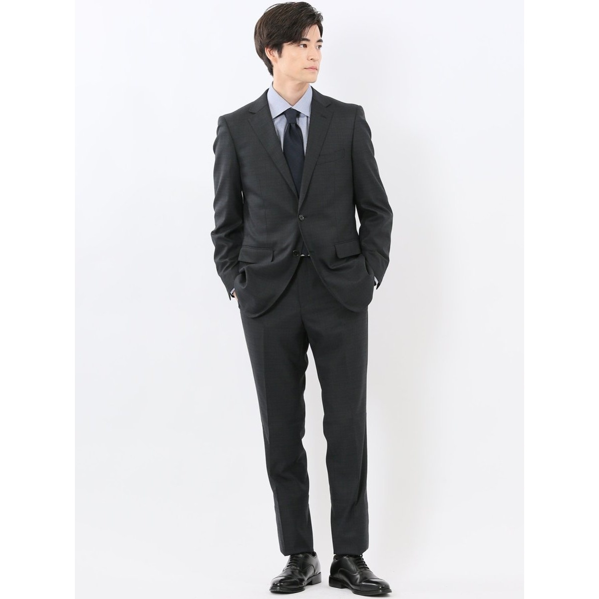 ストレッチ ウォッシャブル】m.f.エディトリアル 2ボタン2ピース