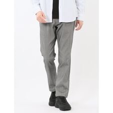 【 ストレッチ スリム】m.f.エディトリアル トラウザーパンツ ヘリンボン