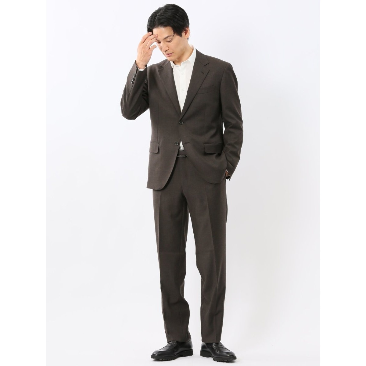 トレーニョ ウール100%】m.f.エディトリアル 2ボタン2ピーススーツ