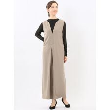 m.f.エディトリアル(m.f.editorial)の【ストレッチ ウォッシャブル】m.f.エディトリアル ウーリッシュ サロペット(セットアップ可能)