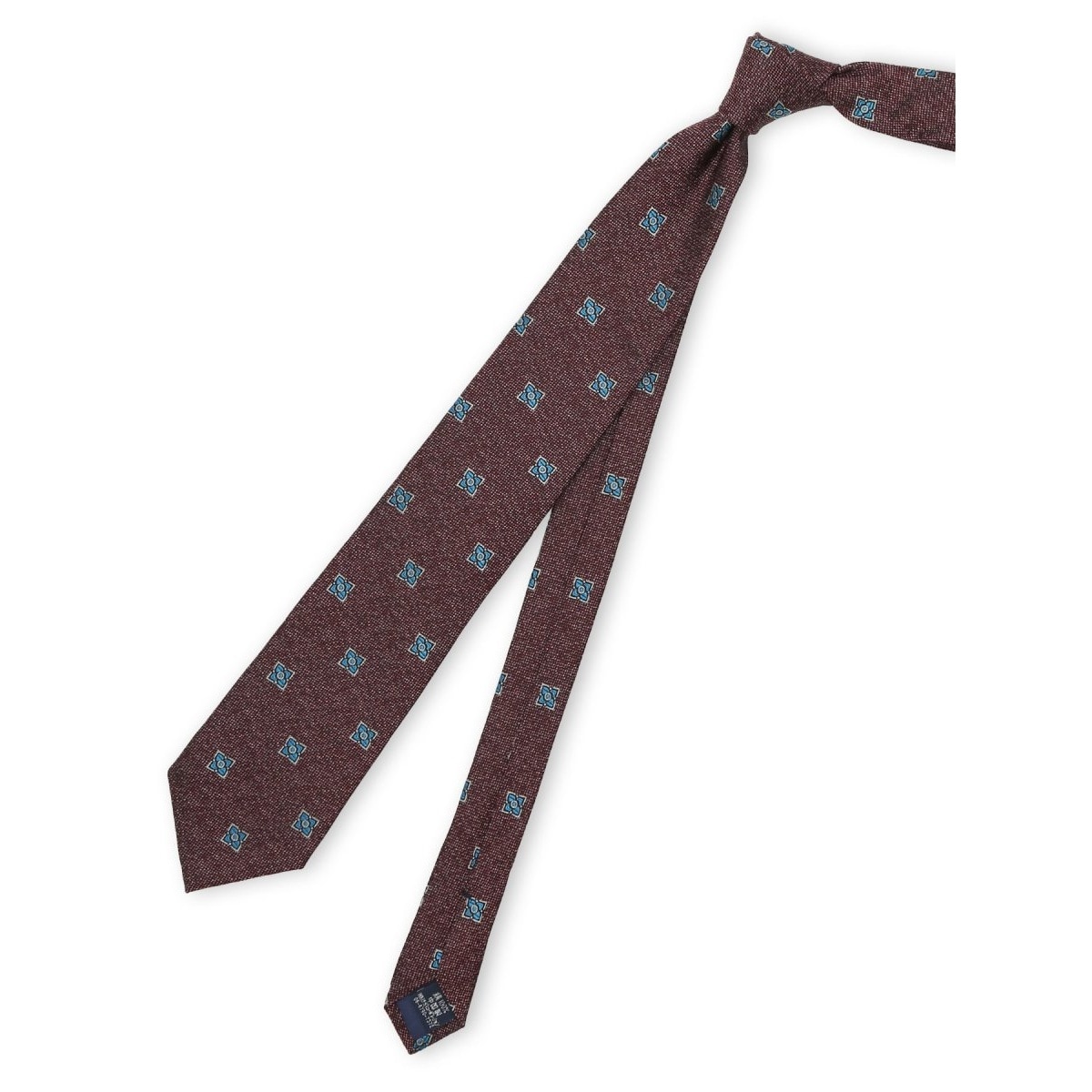 シルク 撥水加工】ファットゥーラ ネクタイ 8.0cm幅 | m.f.