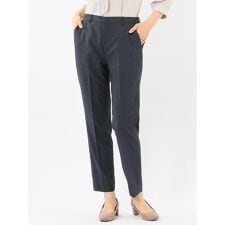 m.f.エディトリアル(m.f.editorial)の【ストレッチ ウォッシャブル】m.f.エディトリアル ウール調 テーパードパンツ 紺