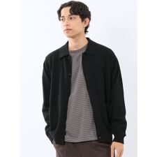 m.f.エディトリアル(m.f.editorial)の【ウォッシャブル ニットアウター】m.f.エディトリアル ブークレ ポロカーディガン