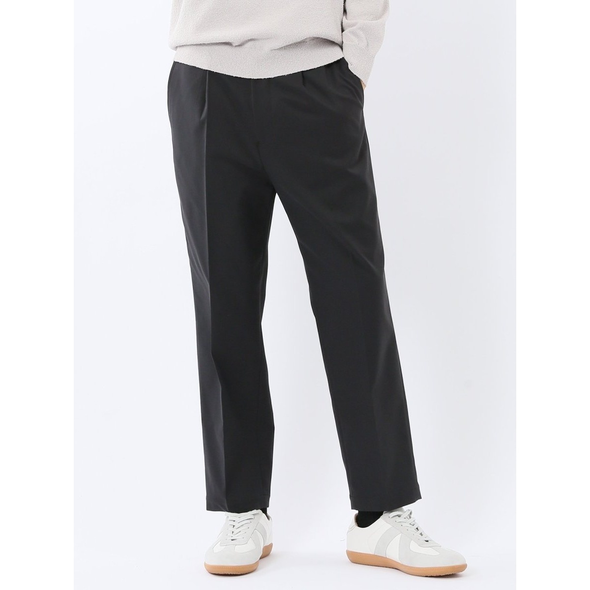 ストレッチ】【吸水速乾】【接触冷感】m.f.エディトリアル リネン混