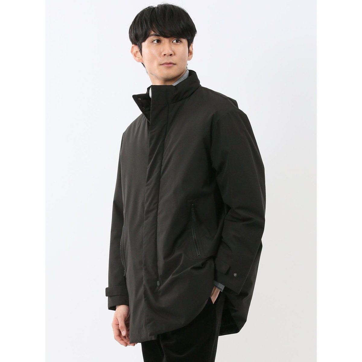 メルトン×合成皮革切替】m.f.エディトリアル スタジャン | m.f.