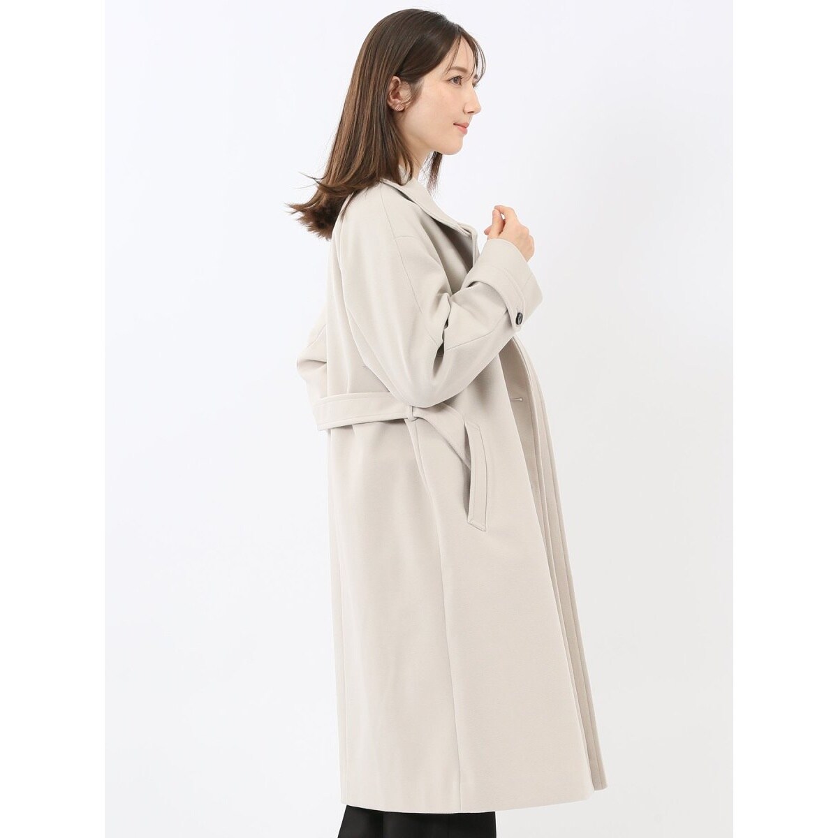 ウォッシャブル ストレッチ】m.f.エディトリアル スタンドカラー