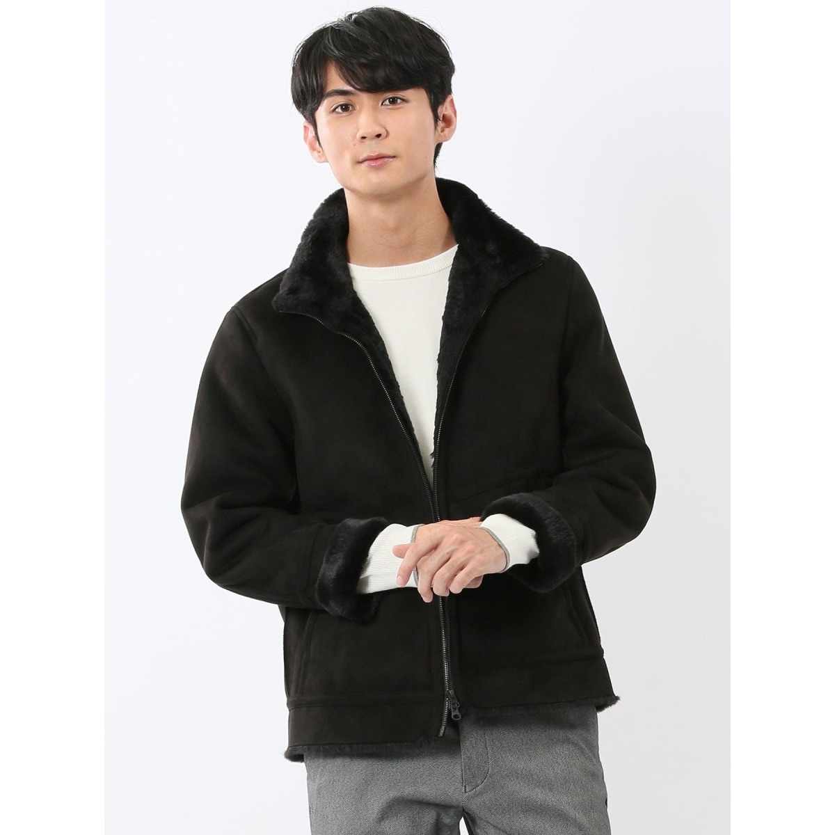 ストレッチ ハンドウォッシャブル】m.f.エディトリアル 起毛