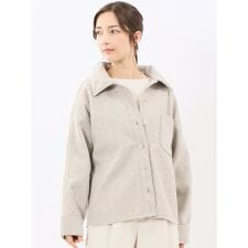 【ウォッシャブル ストレッチ】m.f.エディトリアル ハイブリッド ニットアウター