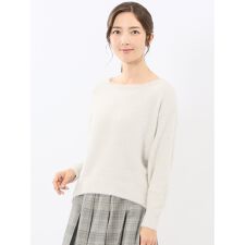 m.f.エディトリアル(m.f.editorial)のハンドウォッシャブル フェザー クルーニットプルオーバー