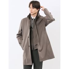 【撥水 防風 ライナー付き】m.f.エディトリアル レイヤードコート