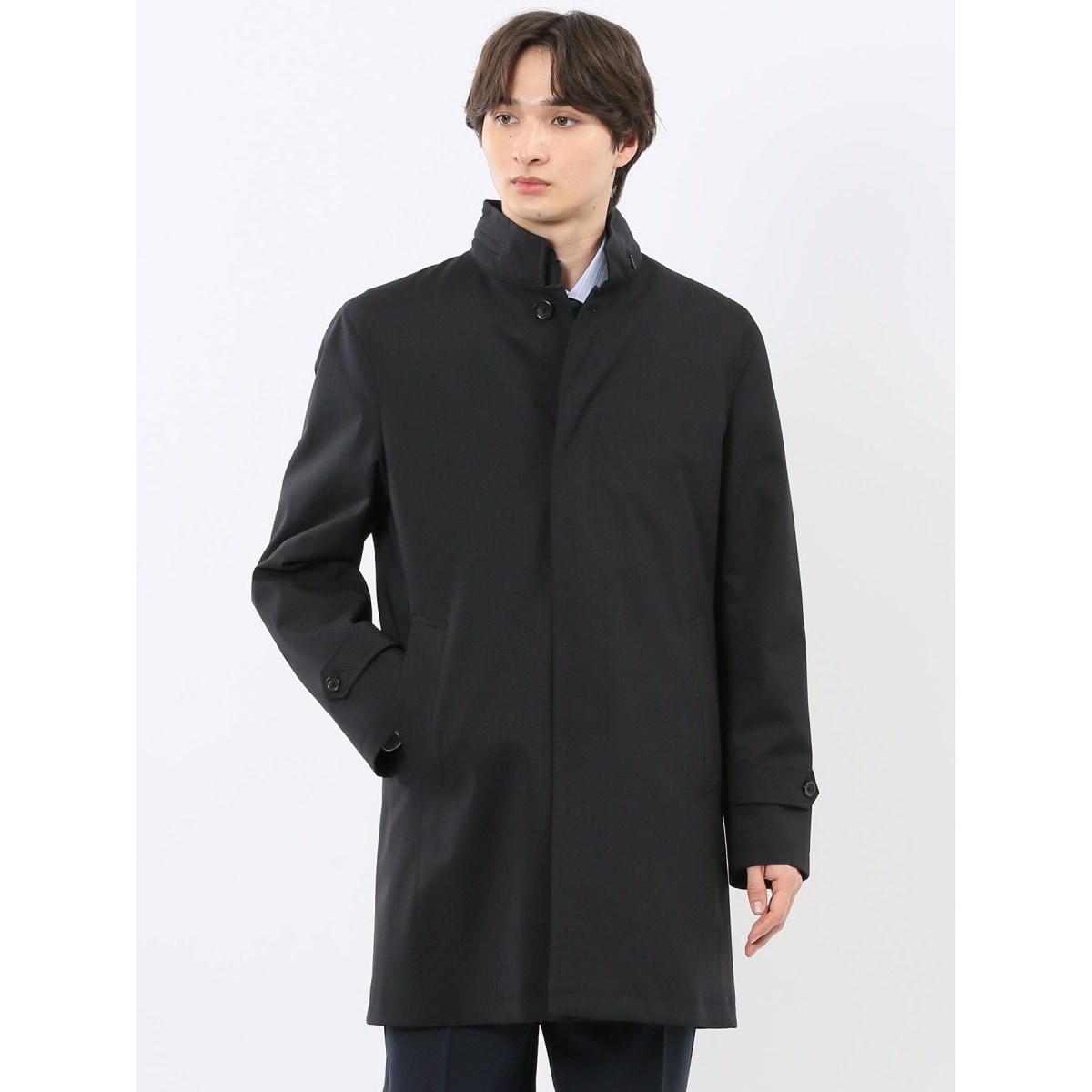 m．f．エディトリアル（m．f．editorial）/【撥水 防風 ライナー付き】m．f．エディトリアル レイヤードコート 撥水 防風 ライナー付き】m.f.エディトリアル レイヤードコート | m.f.