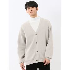 【ハンドウォッシャブル ストレッチ】m.f.エディトリアル シェニールヤーン ニットカーディガン