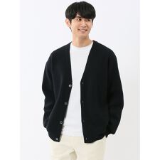 【ハンドウォッシャブル ストレッチ】m.f.エディトリアル シェニールヤーン ニットカーディガン