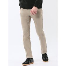 【裏起毛 ストレッチ】m.f.エディトリアル スリムパンツ ジャガード