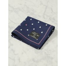 【綿100% コットン】m.f.エディトリアル メンズ 布帛ハンカチ