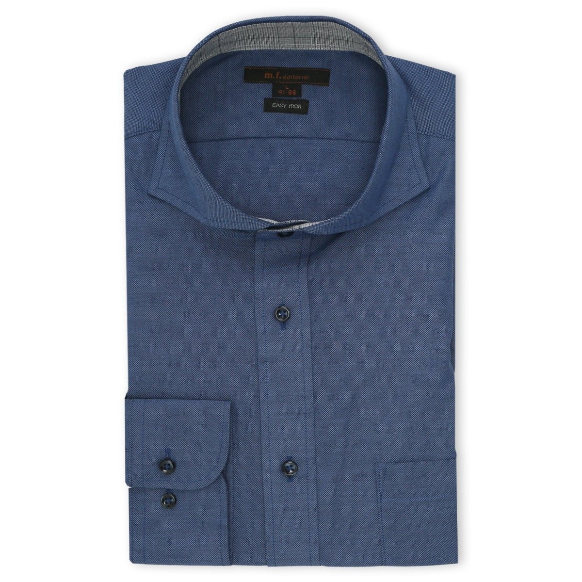 モード イージーアイロン】レノマオム スナップダウン ビジネスドレス