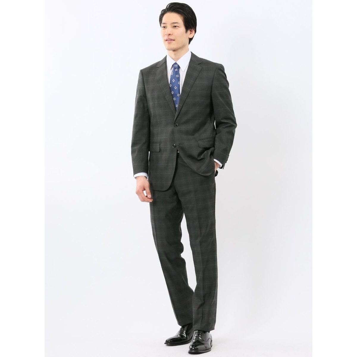 ストレッチ スーツ セットアップ メンズ 美品 Theory ストレッチスーツ