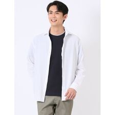 ストレッチ ブロックサッカー カッタウェイ 長袖 シャツ