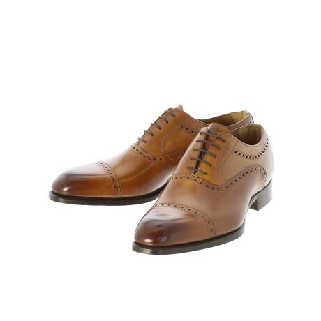 アラウンドザシューズ MADE IN ITALY クォーターブローグ ドレス  